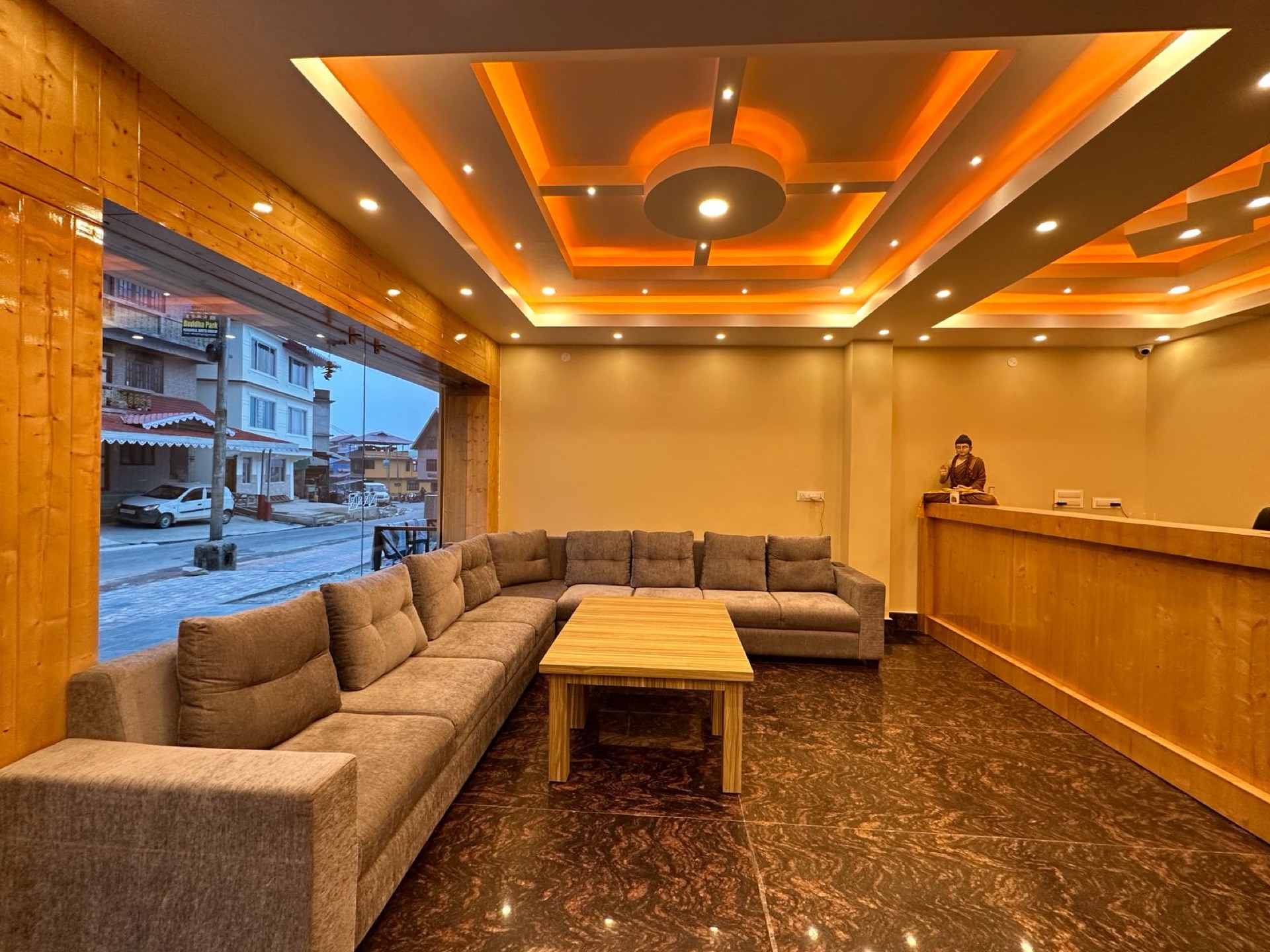 Lobby and reception